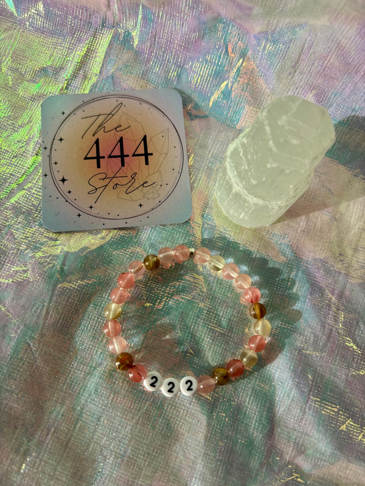222 Cherry Quartz Bracelet