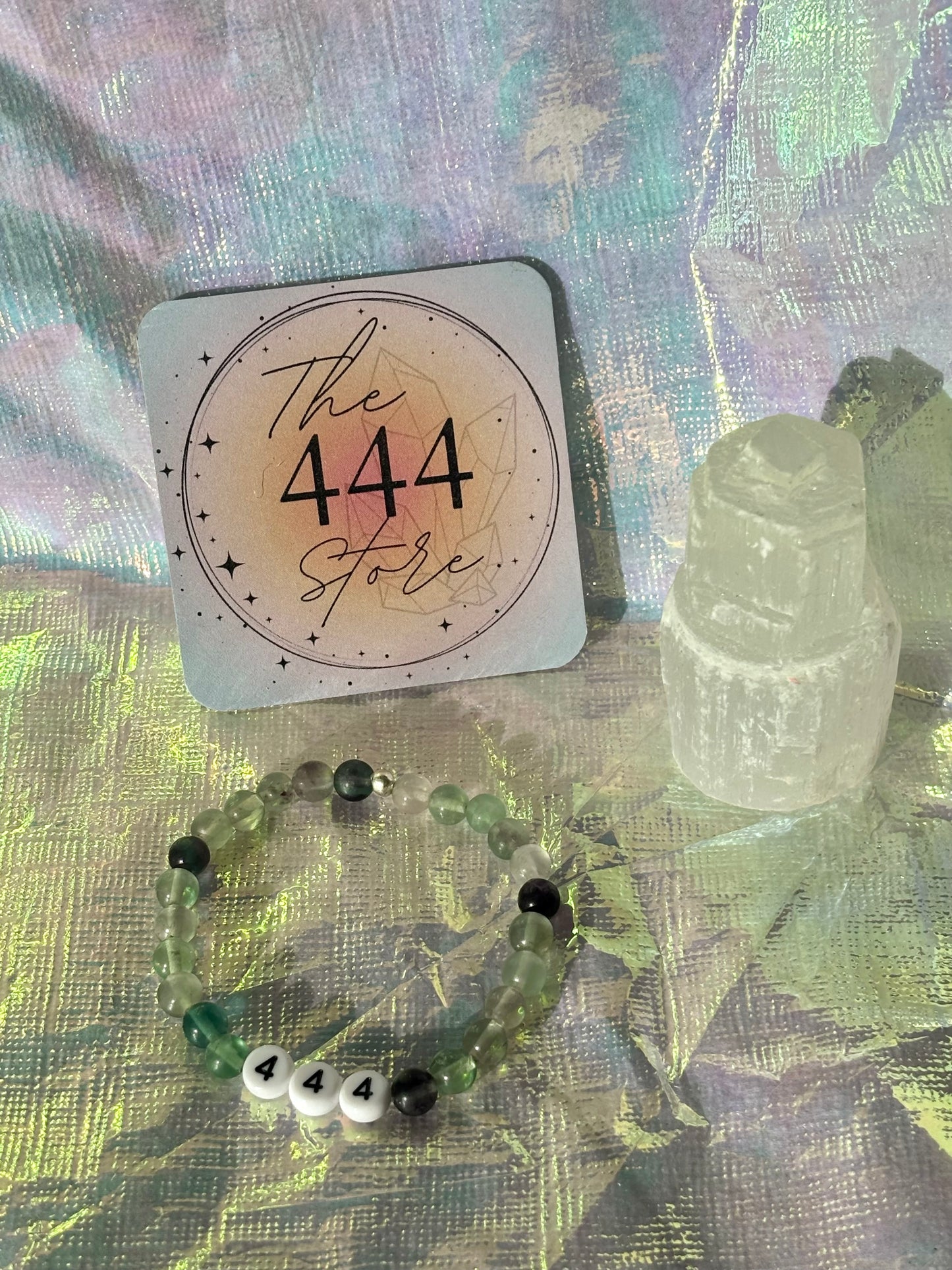 444 Fluorite Bracelet