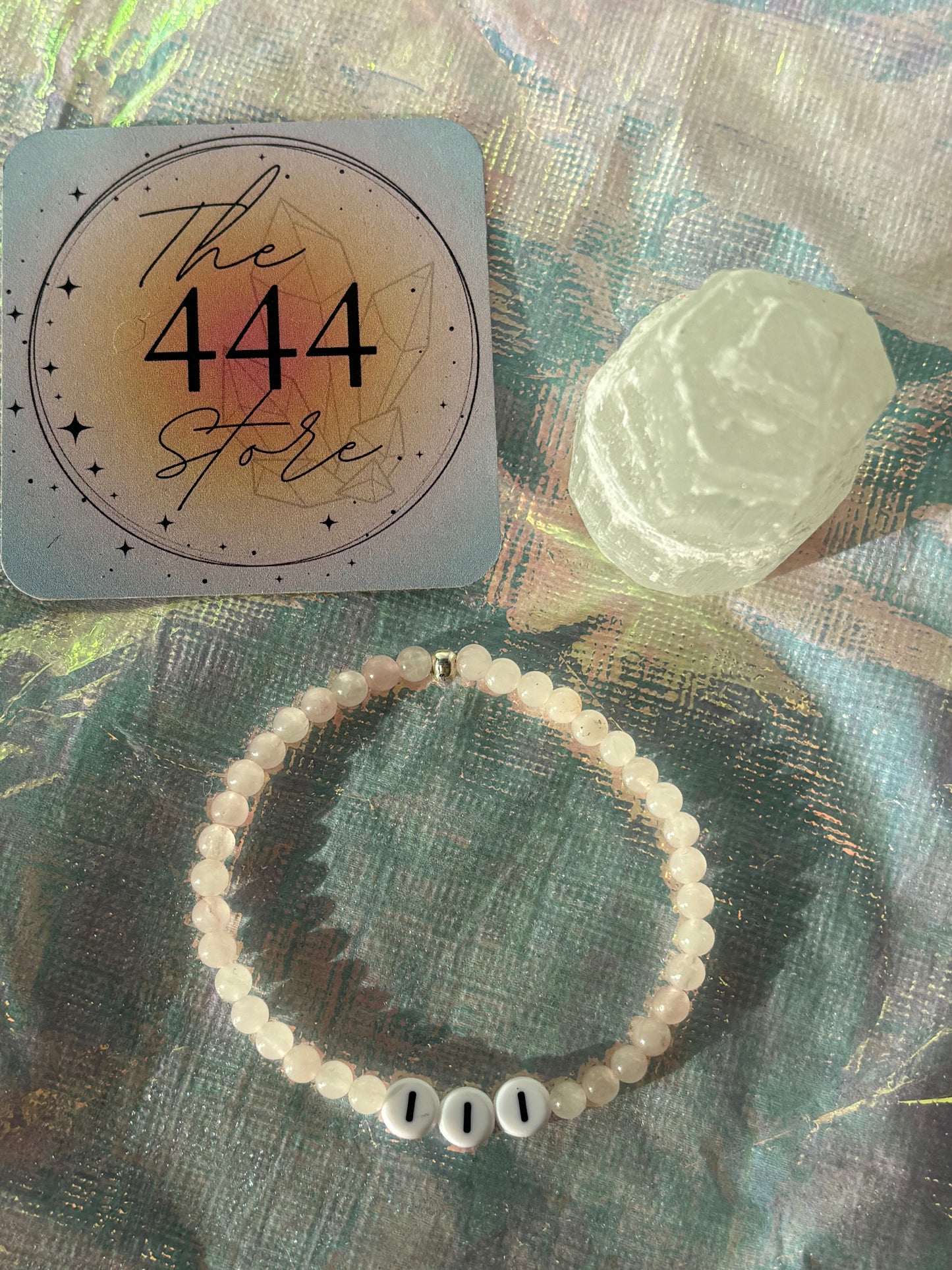 111 Rose Quartz Bracelet