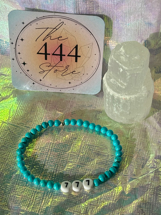 777 Turquoise Bracelet
