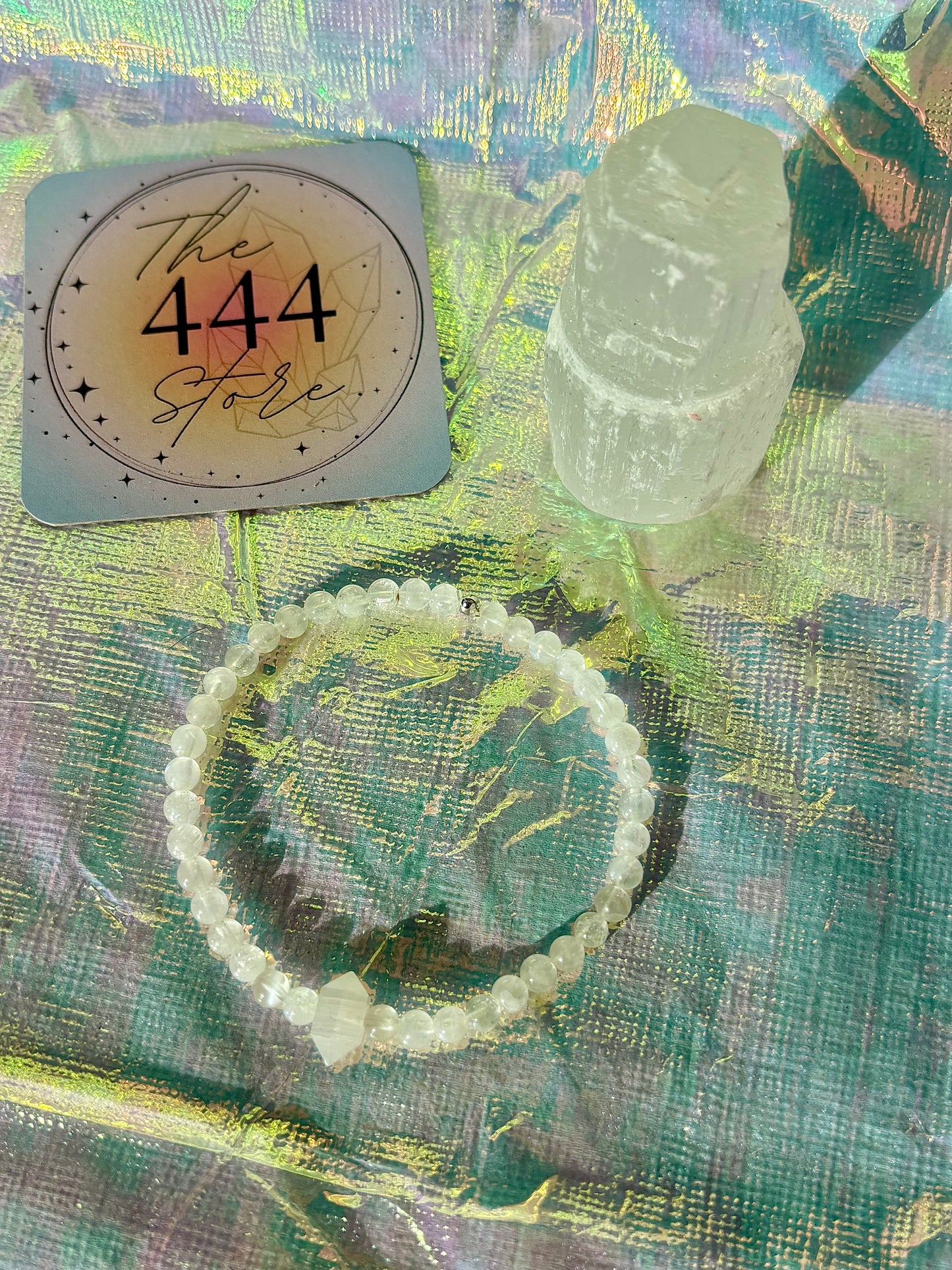 Moonstone Point Bracelet