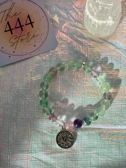 Fluorite Virgo Bracelet