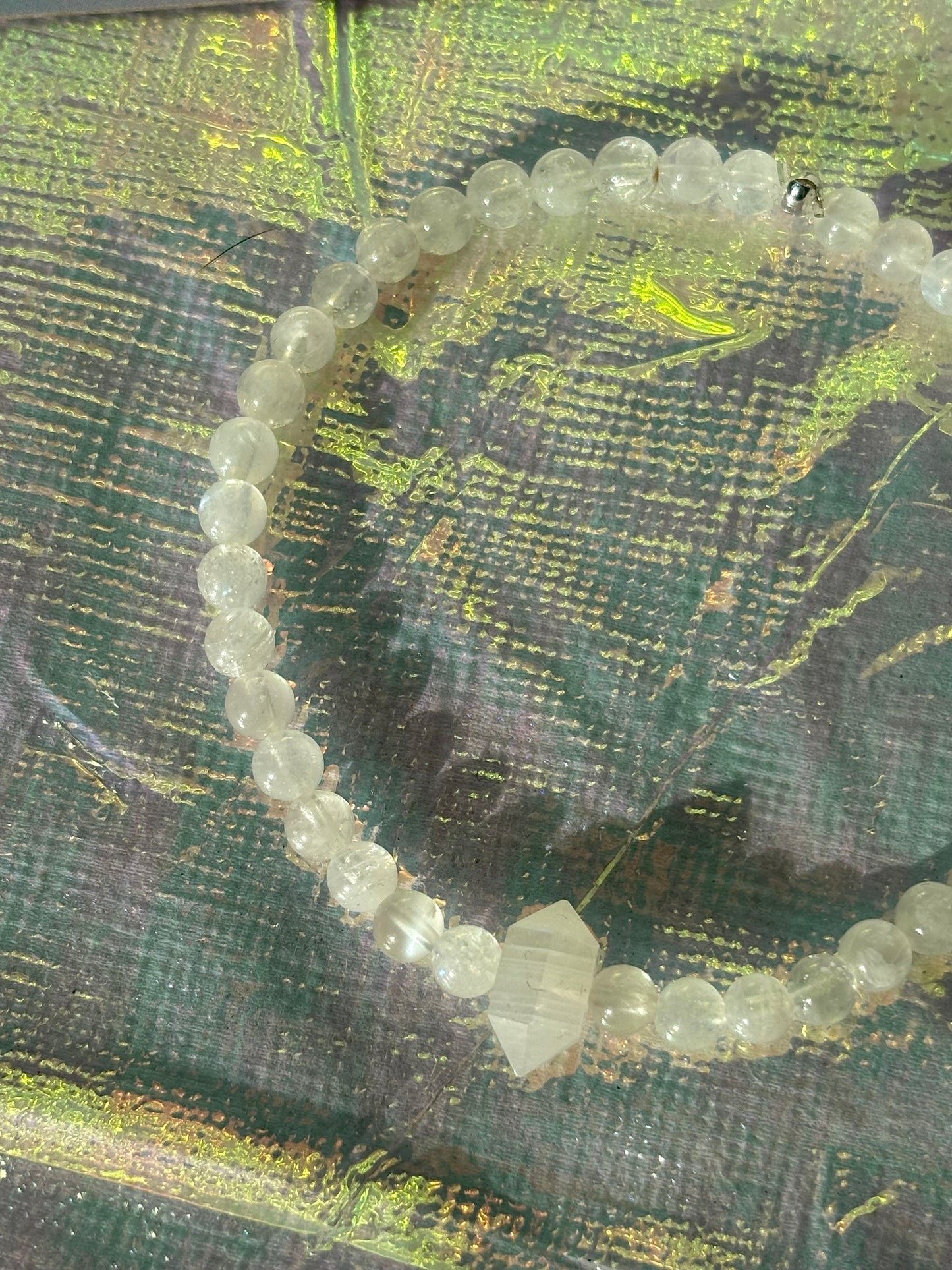 Moonstone Point Bracelet