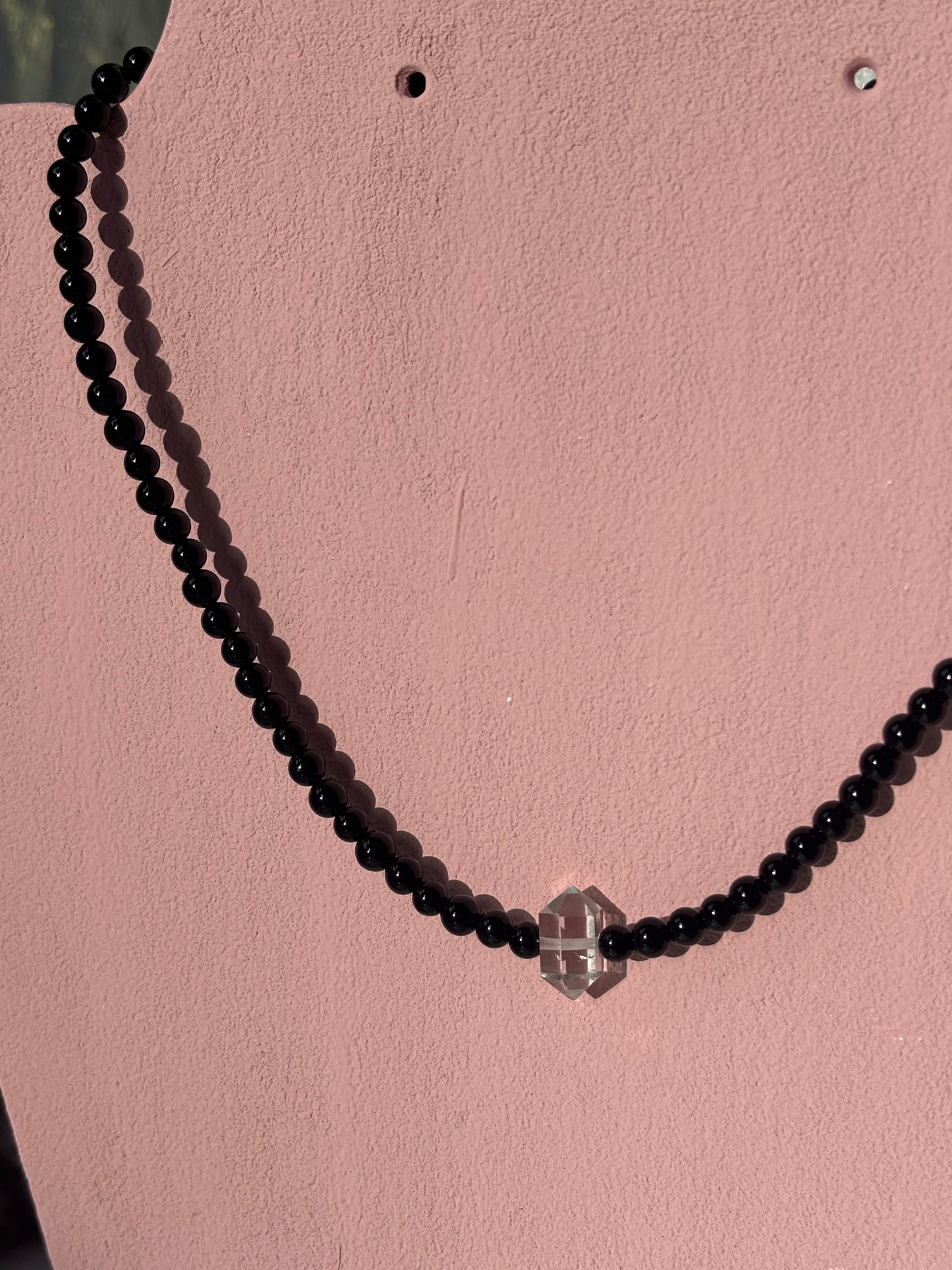 Grounded Strength Black Onyx Necklace