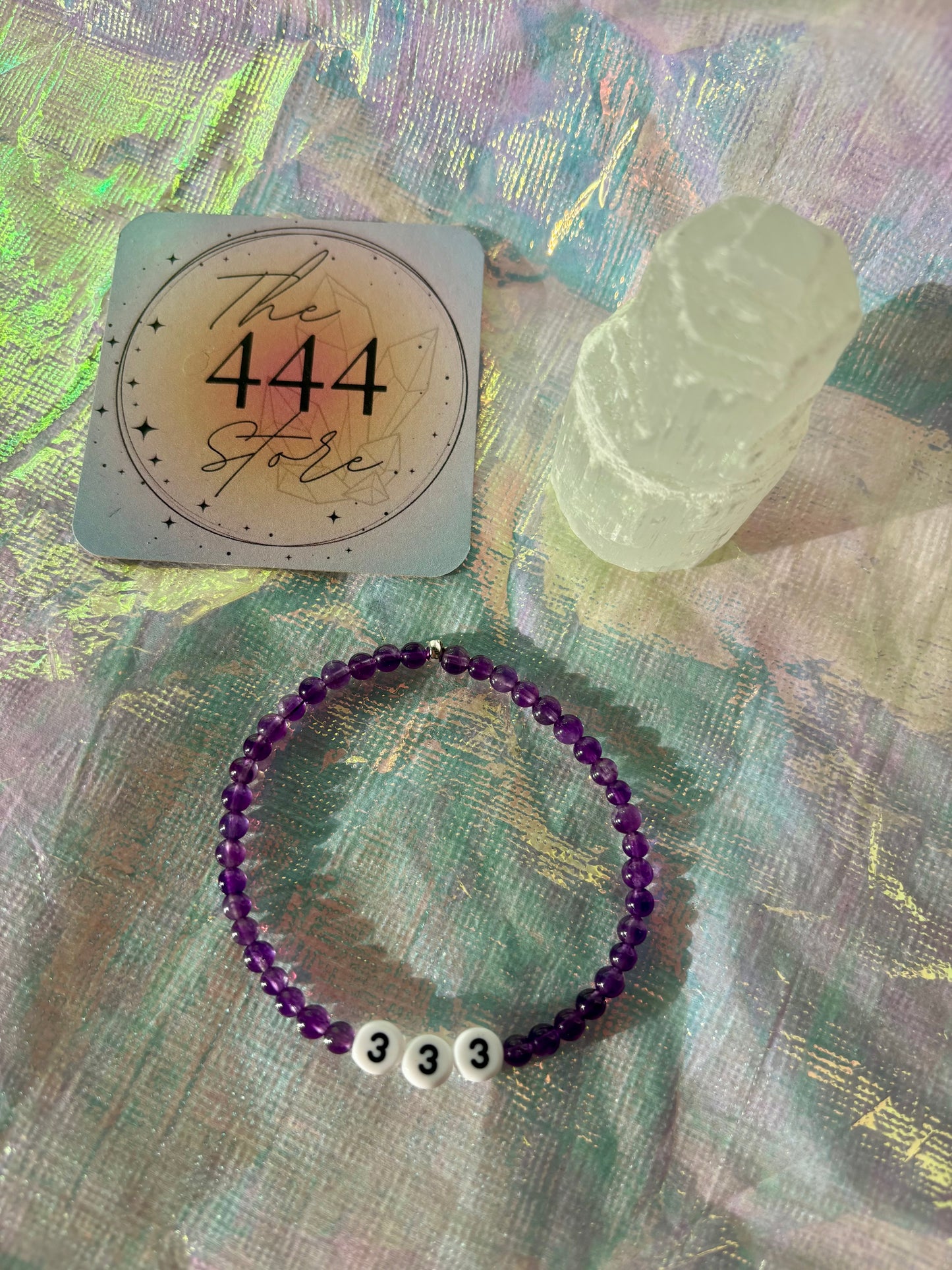 333 Amethyst Bracelet