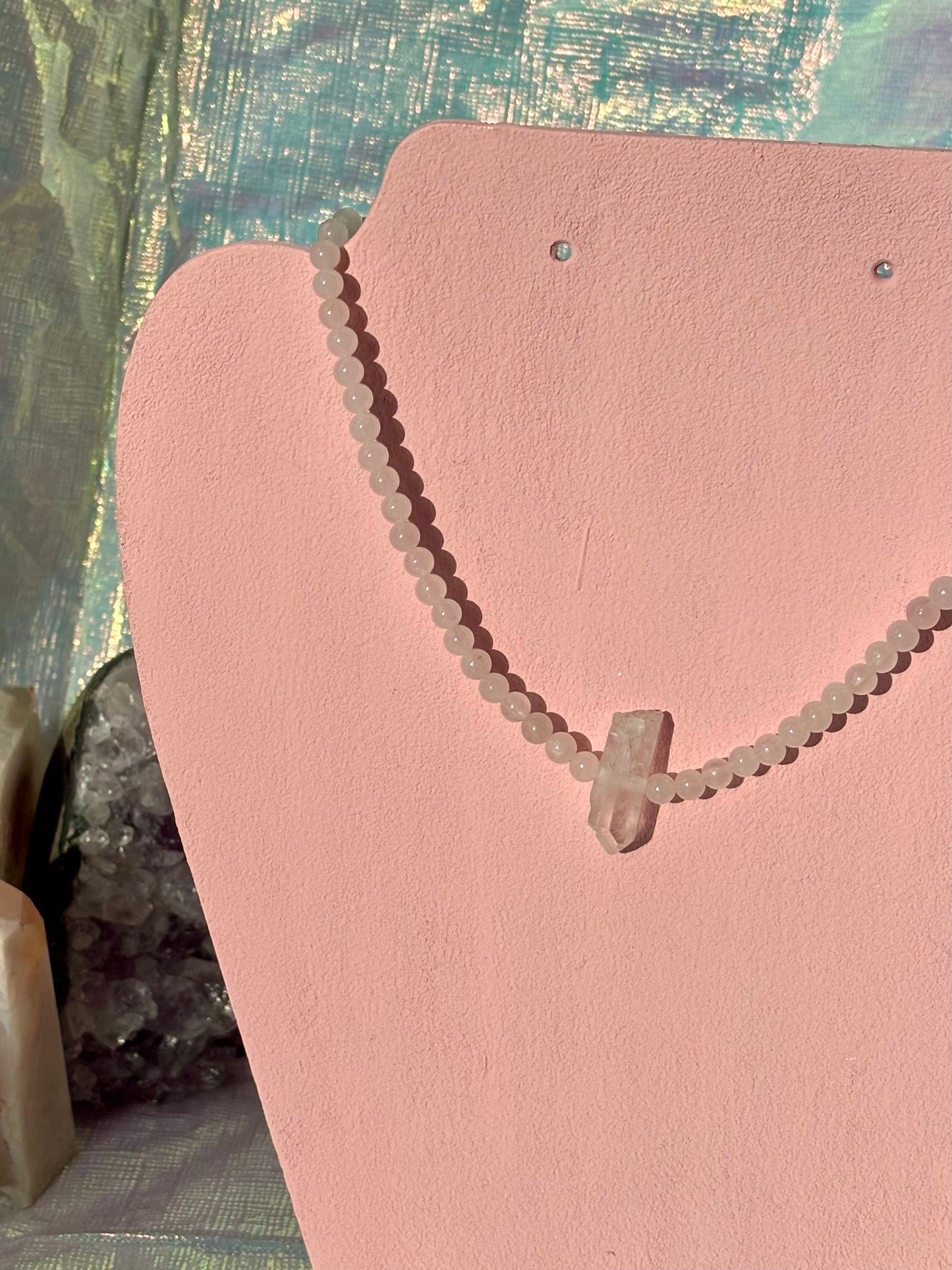 Rose Quartz Unconditional Love Necklace