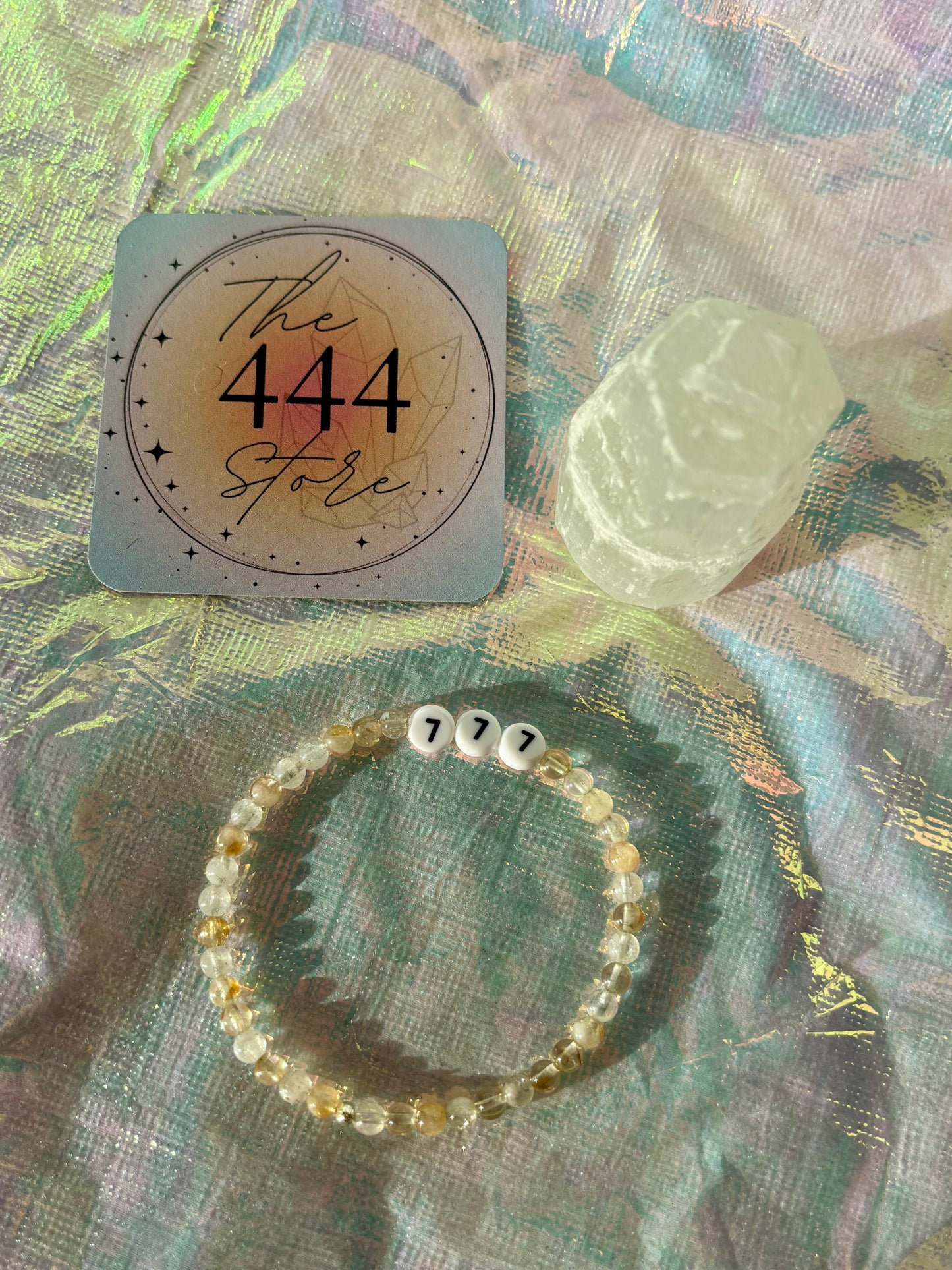 777 Citrine Bracelet