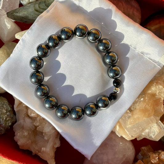 Chunky Hematite Bracelet