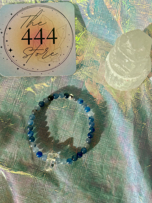 Blue Aventurine Quartz Bracelet
