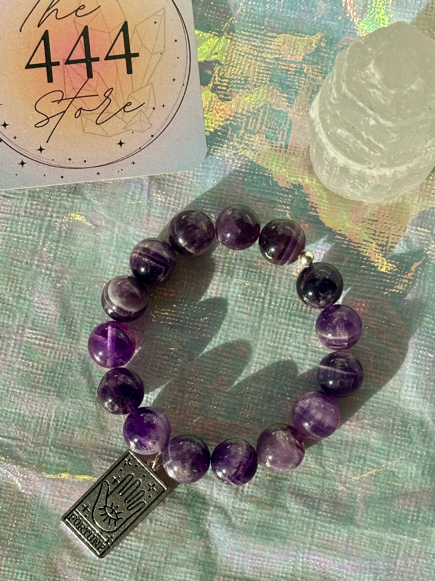 Amethyst Fortune Bracelet