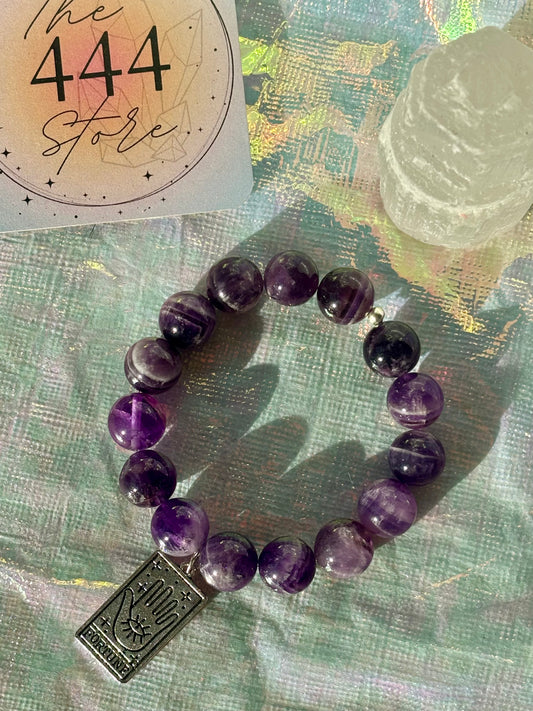 Amethyst Fortune Bracelet