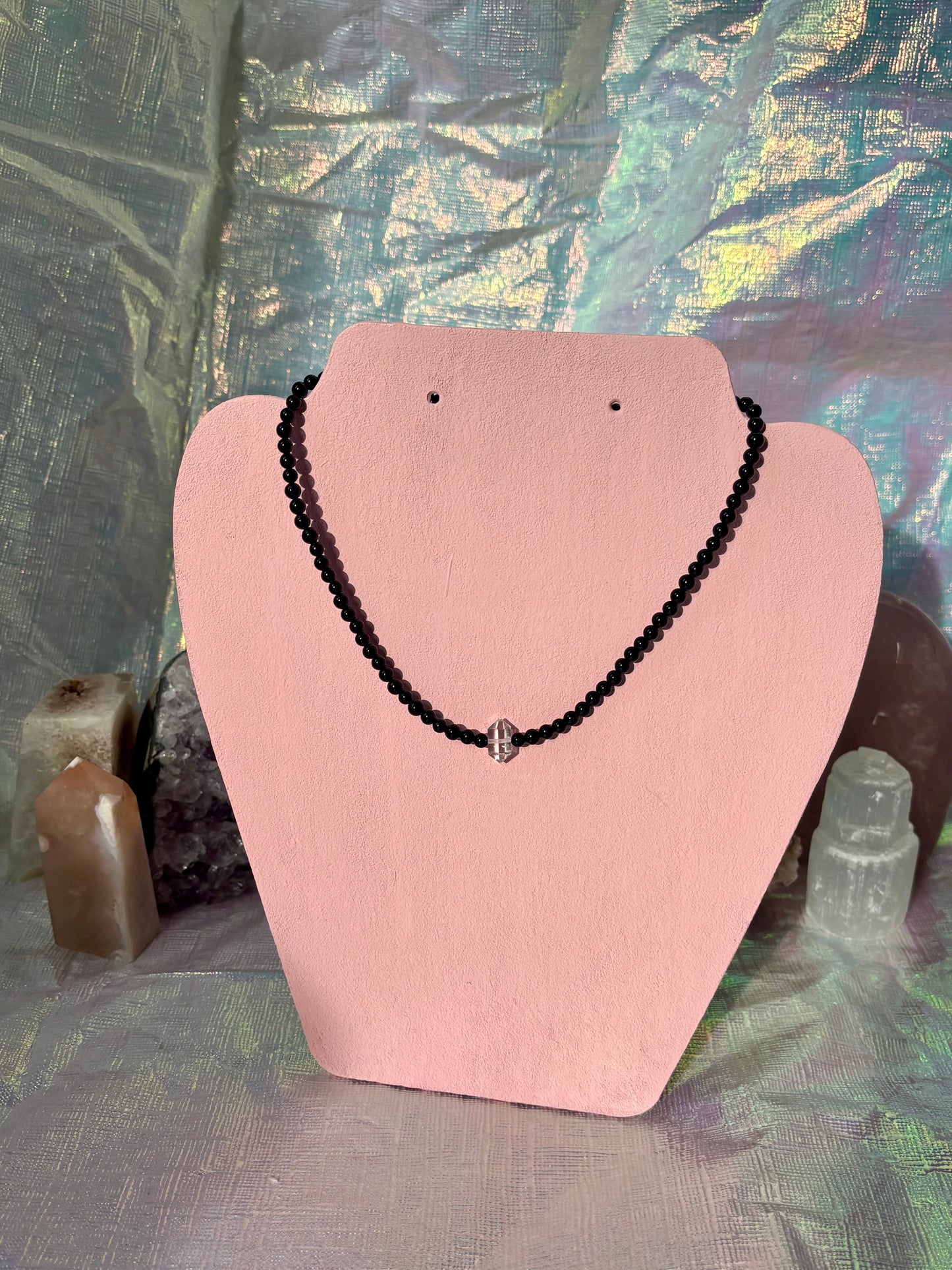 Grounded Strength Black Onyx Necklace